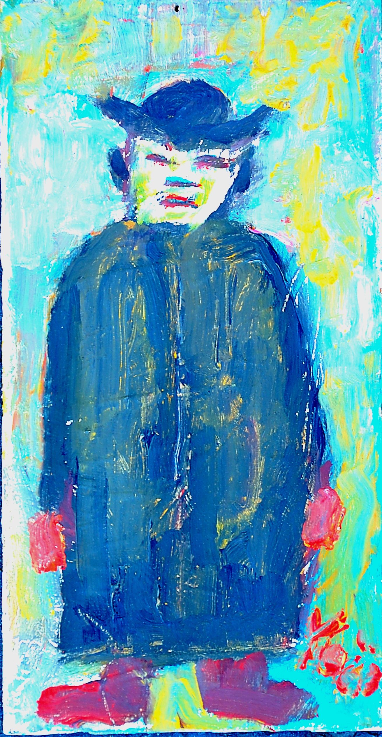Folk painting by Frank Koci
