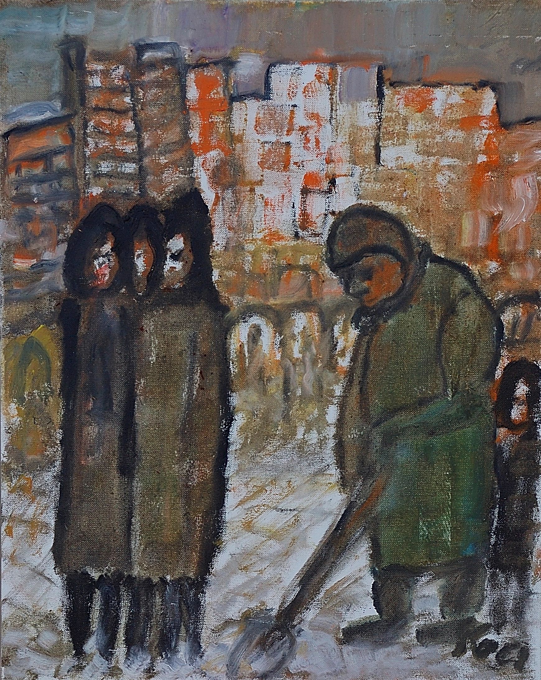 Folk painting by Frank Koci