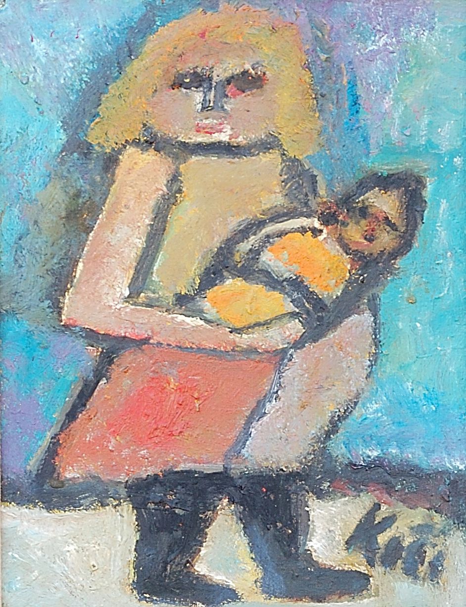 Folk painting by Frank Koci