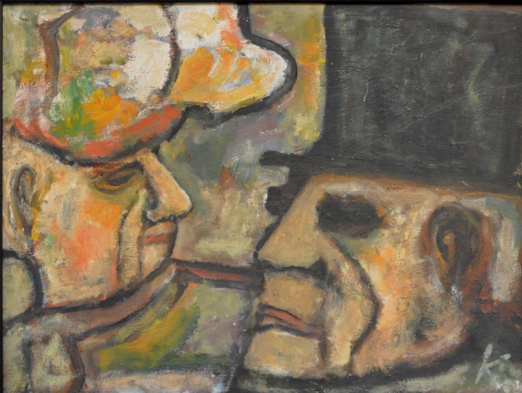 Groups painting by Frank Koci
