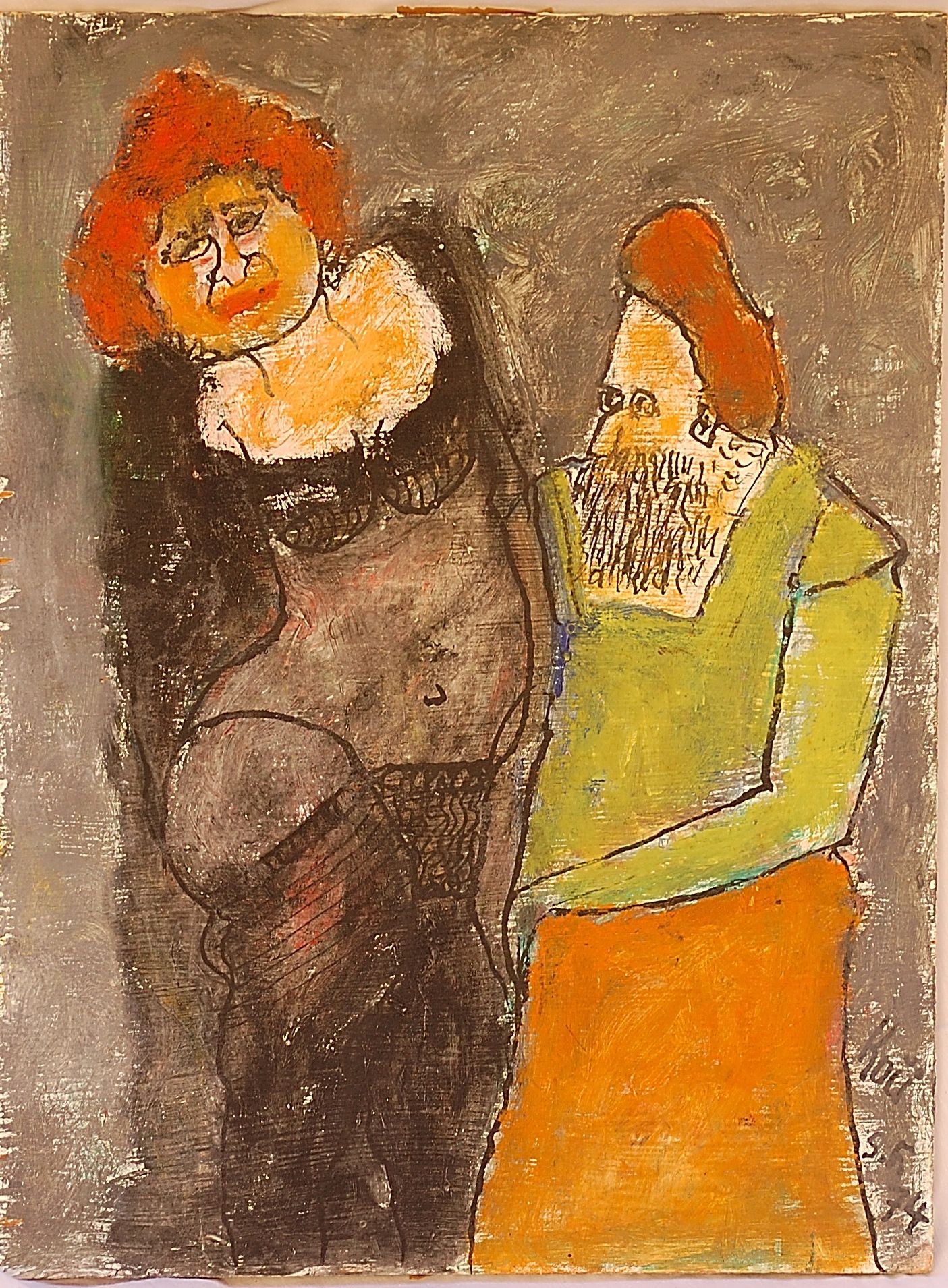 Groups painting by Frank Koci