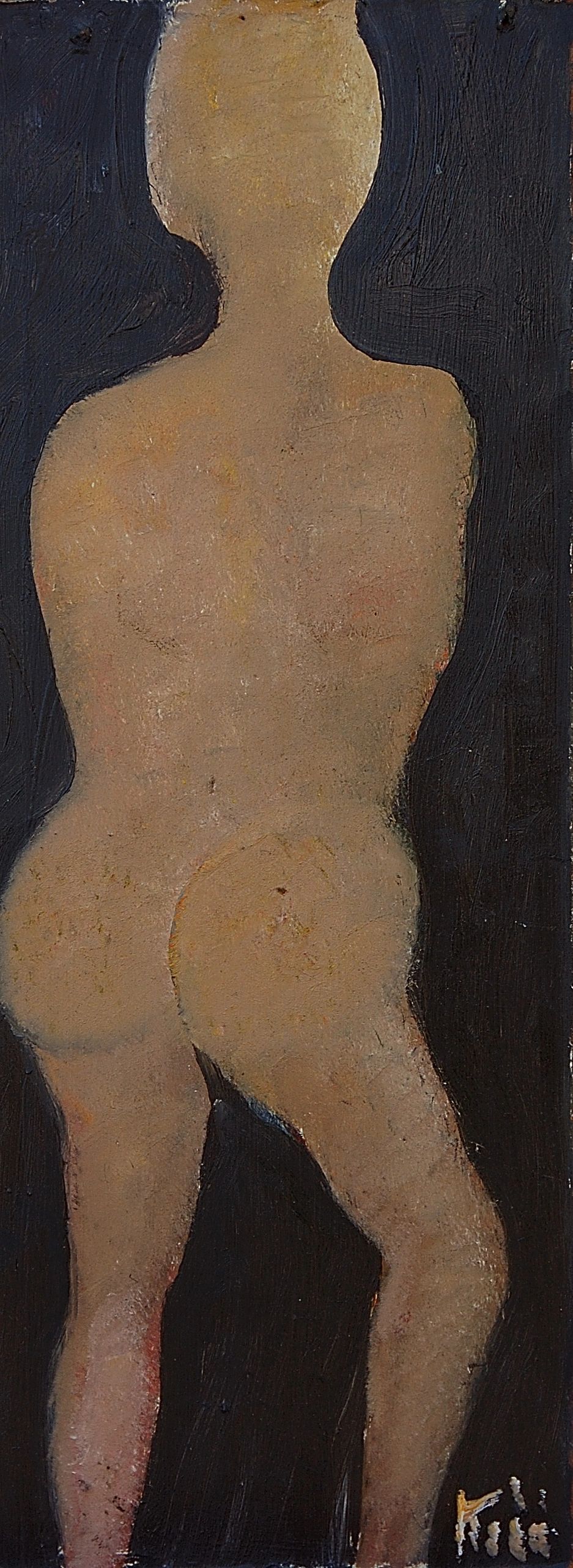 Naked Ladies painting by Frank Koci