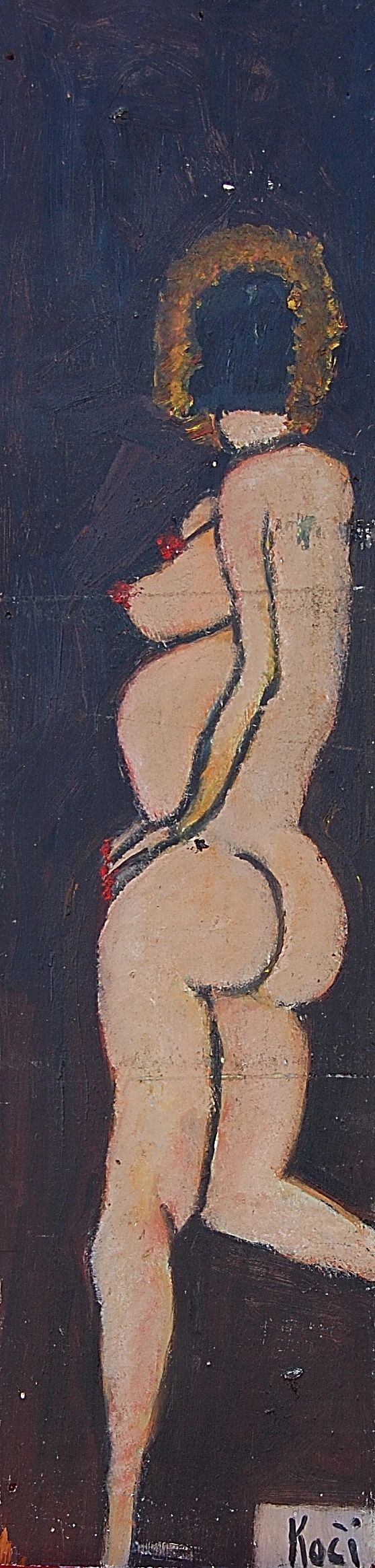 Naked Ladies painting by Frank Koci