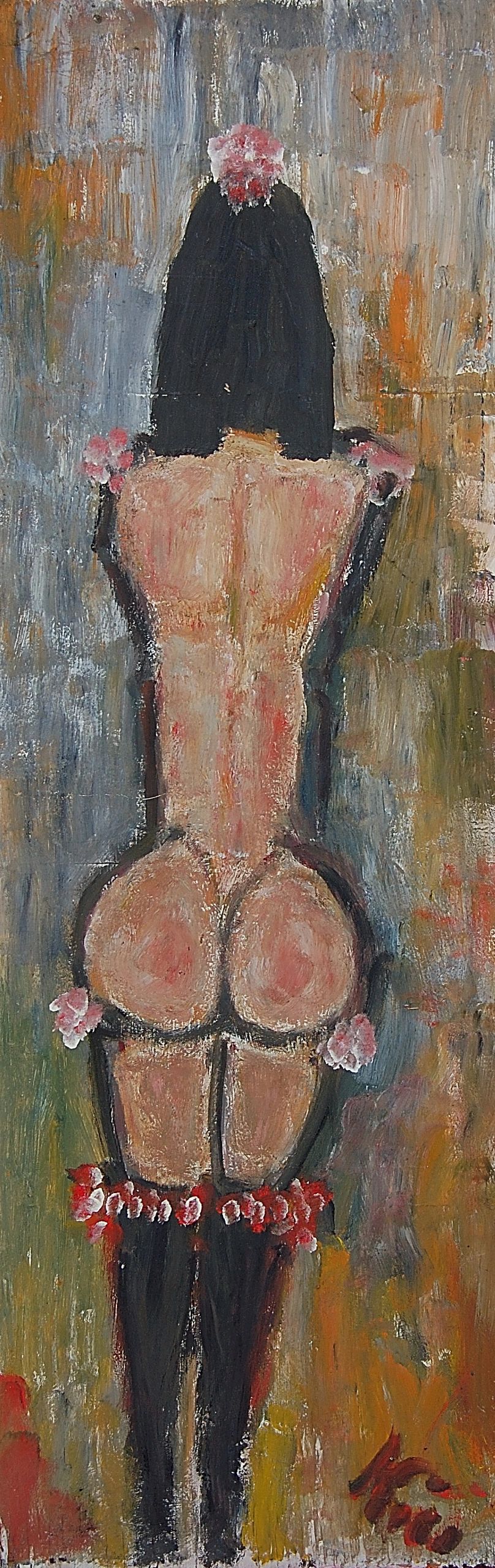 Naked Ladies painting by Frank Koci