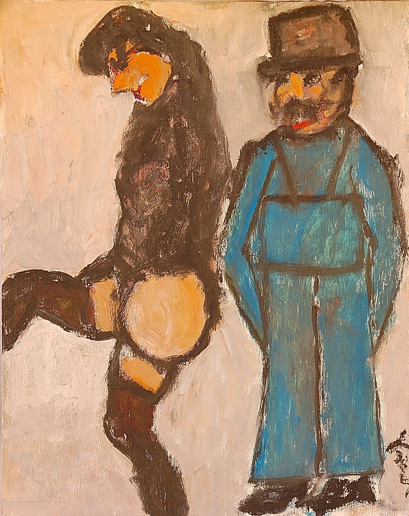 Naked Ladies painting by Frank Koci