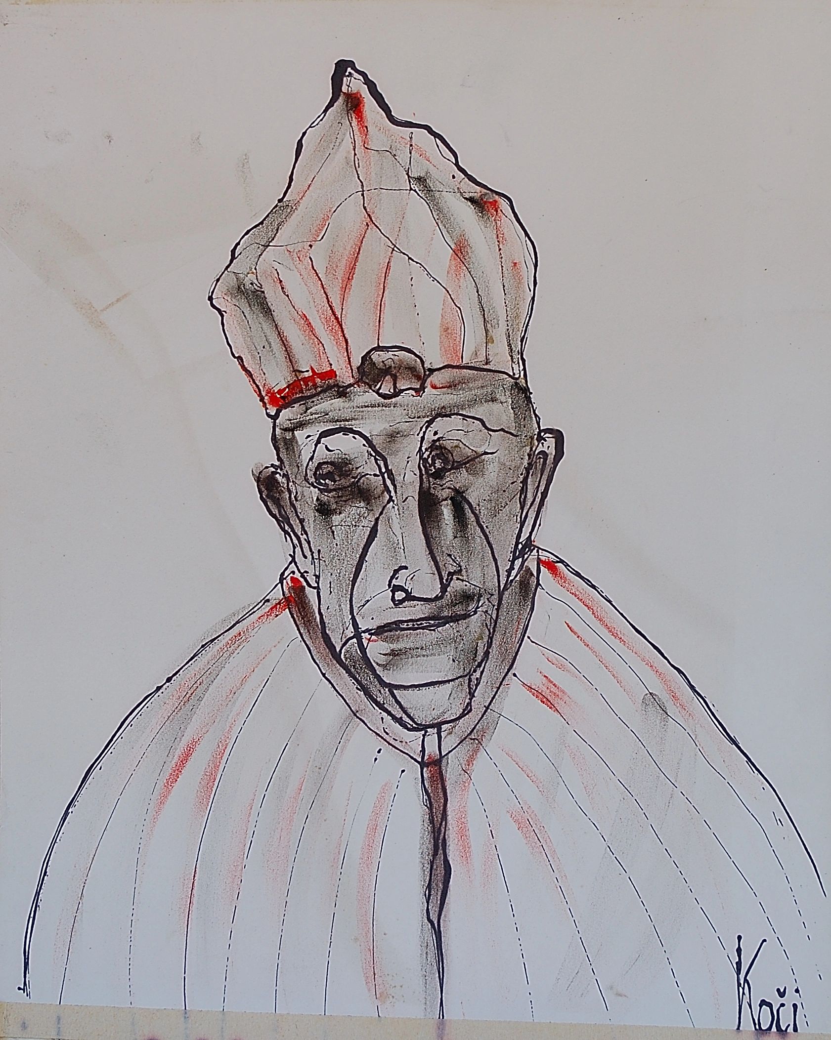 Religious Figures painting by Frank Koci