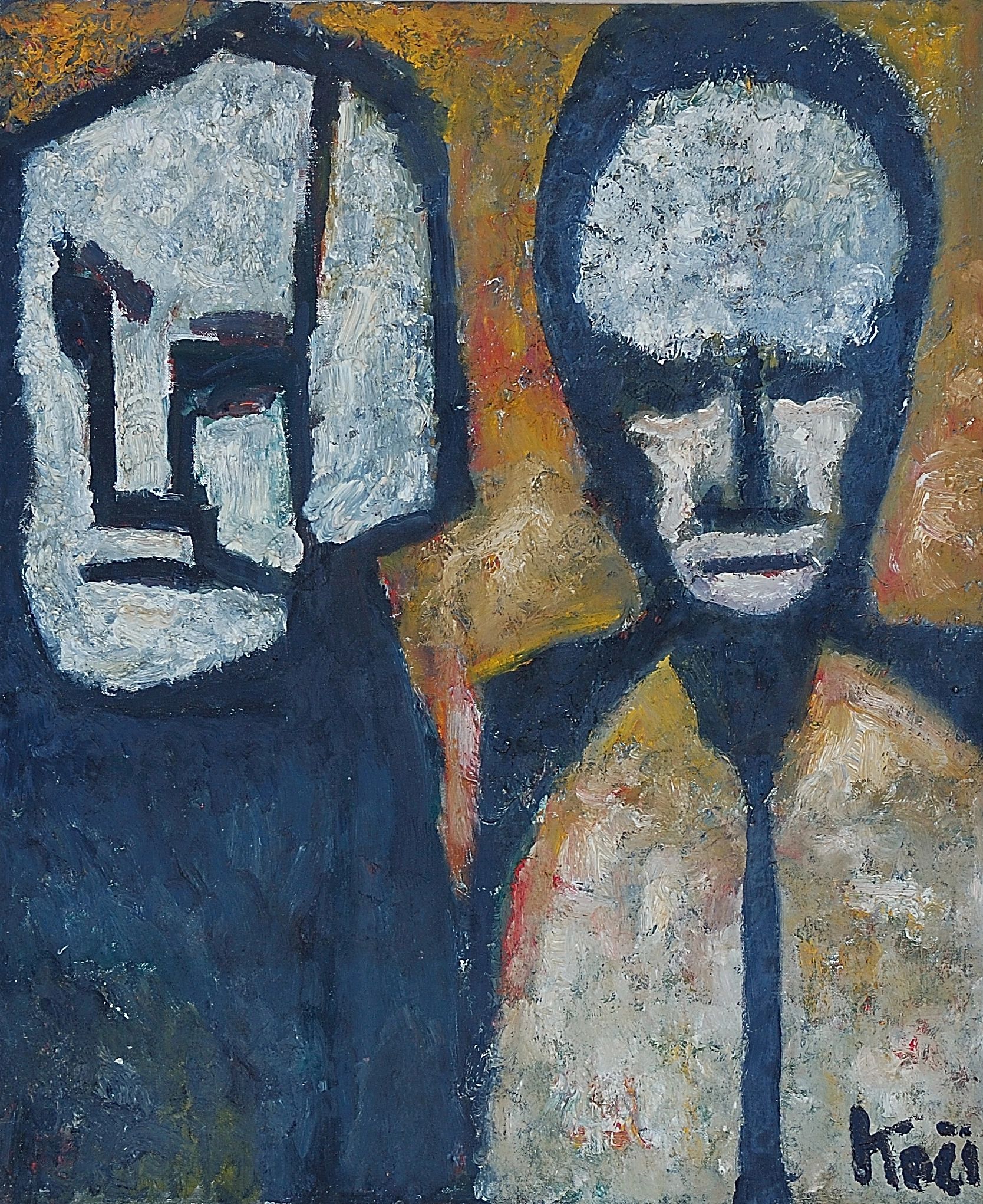 Spectres painting by Frank Koci