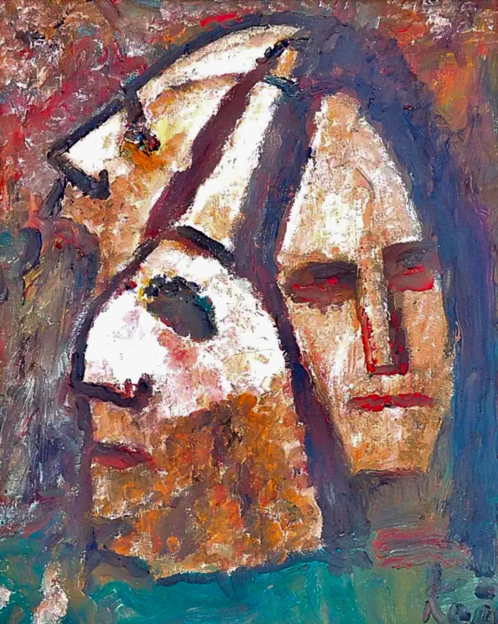 Spectres painting by Frank Koci