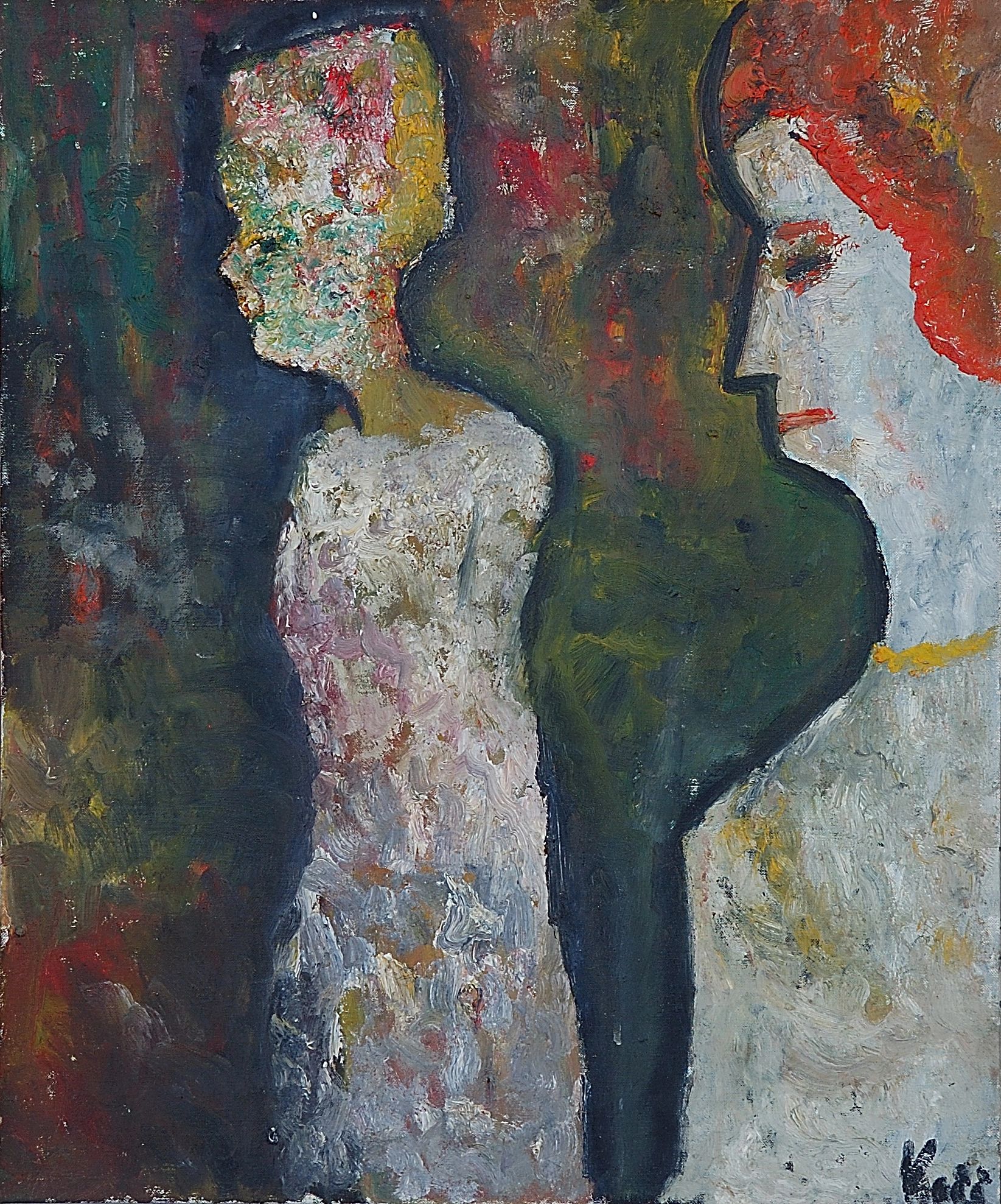 Spectres painting by Frank Koci